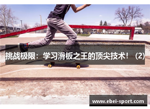 挑战极限：学习滑板之王的顶尖技术！ (2)
